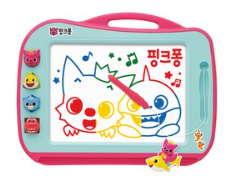 핑크퐁 칼라칠판 자석보드